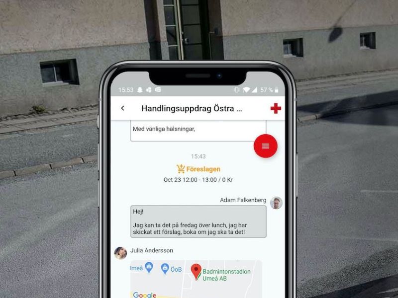 Röda Korset Inleder testning med&nbsp;volontärer