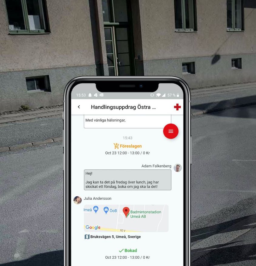 Röda Korset Inleder testning med&nbsp;volontärer